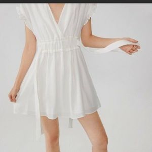 Zara white mini dress!
